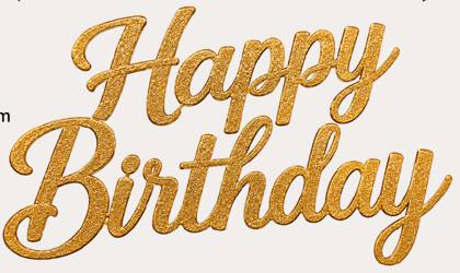 Placa Happy Birthday
